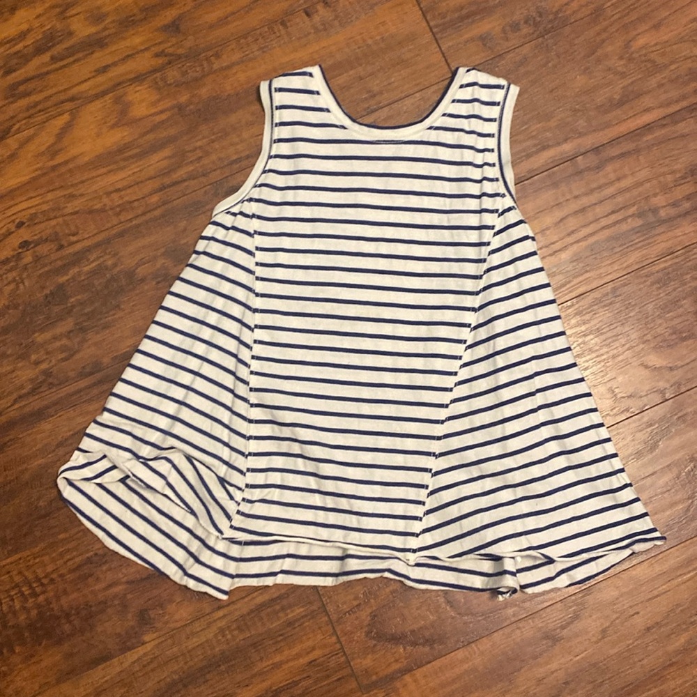 Girls (kids) Tucker and Tate striped flowy tank top